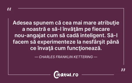 O ÅŸcoală în care profesorul nu învaÅ... O ÅŸcoală în care profesorul nu învaÅ...