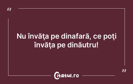 Gil Sheperd: Nu poţi învăţa să fii ...