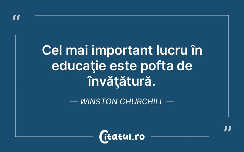 Citat Winston Churchill - citate viata