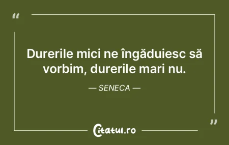 Durerile ascunse sunt şi mai cumplite d...