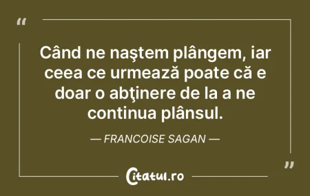 Marile dureri nu dor la început. Ele su... Marile dureri nu dor la început. Ele su...
