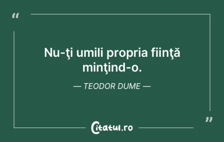 Nu trebuie să fii modest când vine vor...