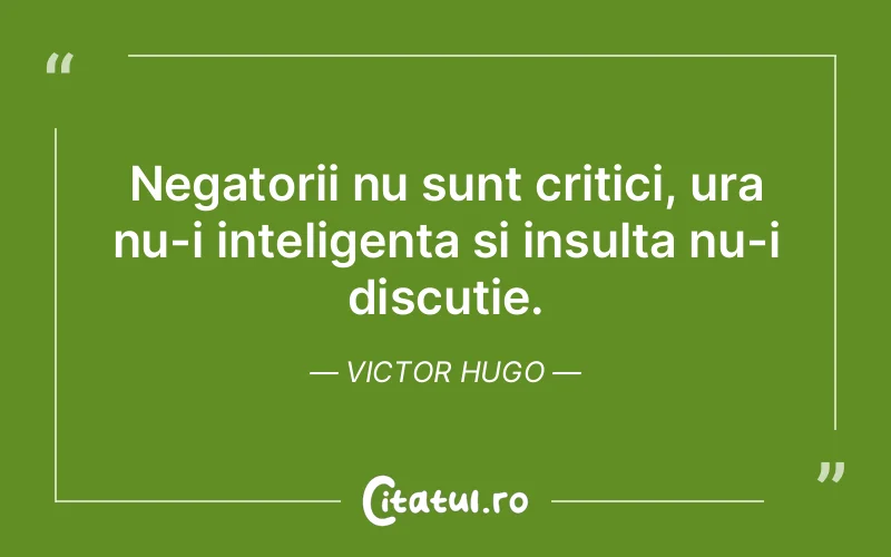 Citat Victor Hugo - citate viata