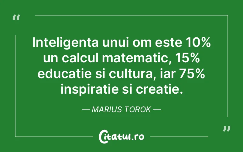 Citat Marius Torok - citate viata