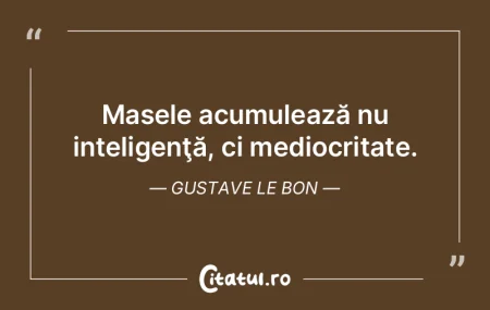 Inteligenţa să nu procedeze numai în ... Inteligenţa să nu procedeze numai în ...