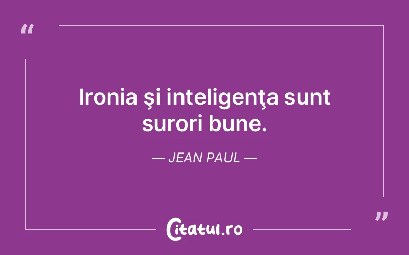 Citat Jean Paul - citate viata