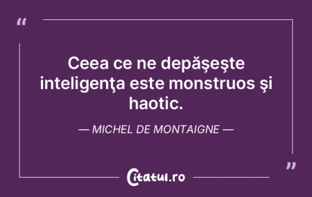 Un artist mare nu concepe niciun subiect...