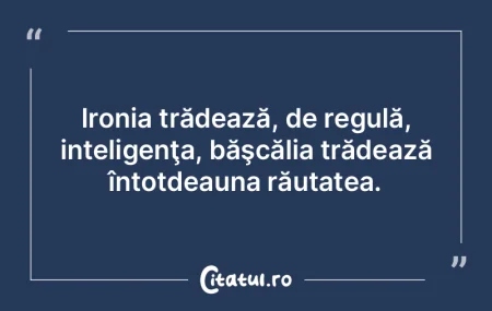 A-l persifla pe cel ce-ţi bate obrazul ...