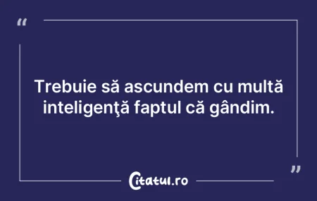 Să stai cu folos, îţi trebuie multă ...