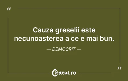 Cine imi suporta greselile devine stapan...