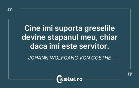 Uitam usor greselile noastre cand ele nu...