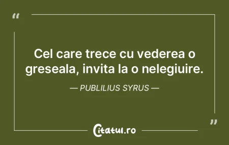 Arata-mi toate greselile, ca de la om la...