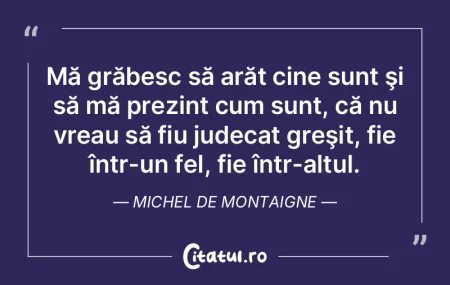 Să dojenesc pe altul pentru propriile m...