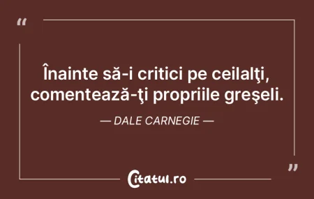 A fi sincer cu tine însuți și a-ți r... A fi sincer cu tine însuți și a-ți r...