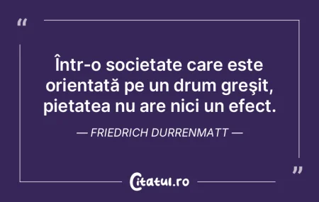 Este un păcat să gândeşti rău despr...