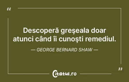 Cea mai mare greşeală este să nu înv... Cea mai mare greşeală este să nu înv...