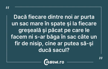 O societate civilizată e fondată pe re...
