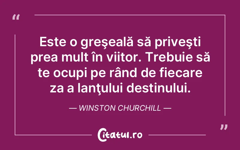 Citat Winston Churchill - citate viata