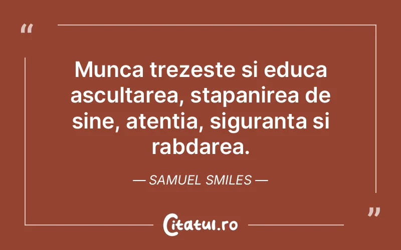 Citat Samuel Smiles - citate viata