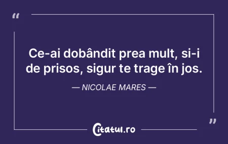În condițiile, și cu liderii de azi, ...