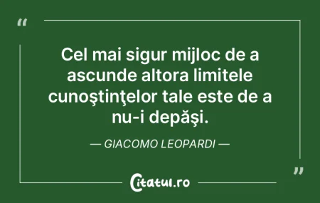 Laşul ameninţă doar când se simte î...