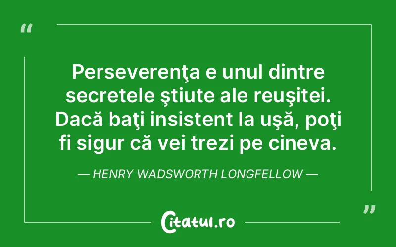 Citat Henry Wadsworth Longfellow - citate viata