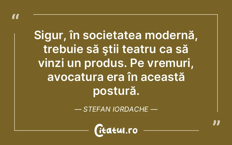 Citat Stefan Iordache - citate viata