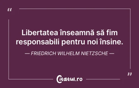 Cu cine ar trebui să se mărite liberta...