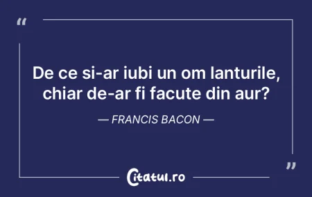 Samanta tuturor virtuților, otrava atâ...