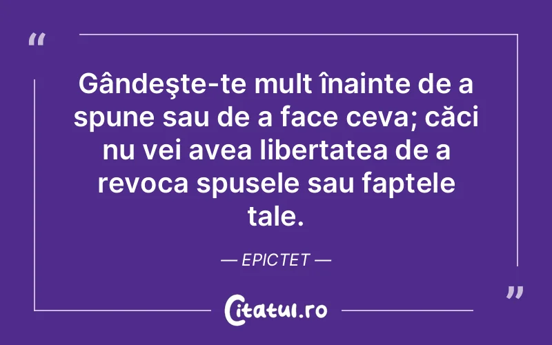 Citat Epictet - citate viata