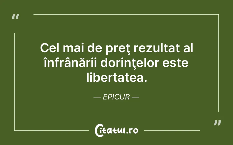 Citat Epicur - citate viata