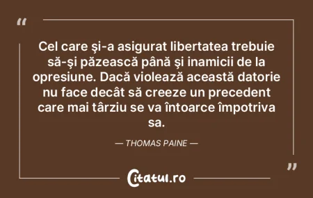 Fără cultură şi relativa libertate p...
