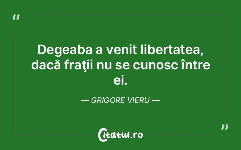 Citat Grigore Vieru - citate viata
