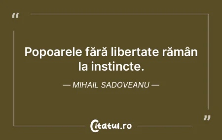 O societate care va pune egalitatea îna...