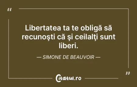 Nu da voie să-ţi impună libertatea cu... Nu da voie să-ţi impună libertatea cu...