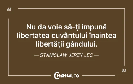 Libertatea intră în atribuţiile organ... Libertatea intră în atribuţiile organ...