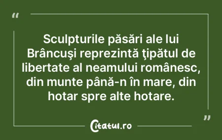 Civilizaţia începe cu ordinea, creşte...