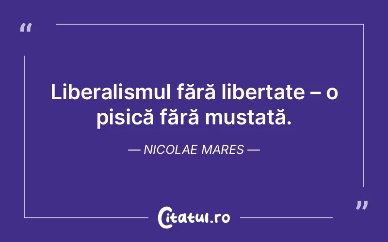 Citat Nicolae Mares - citate viata