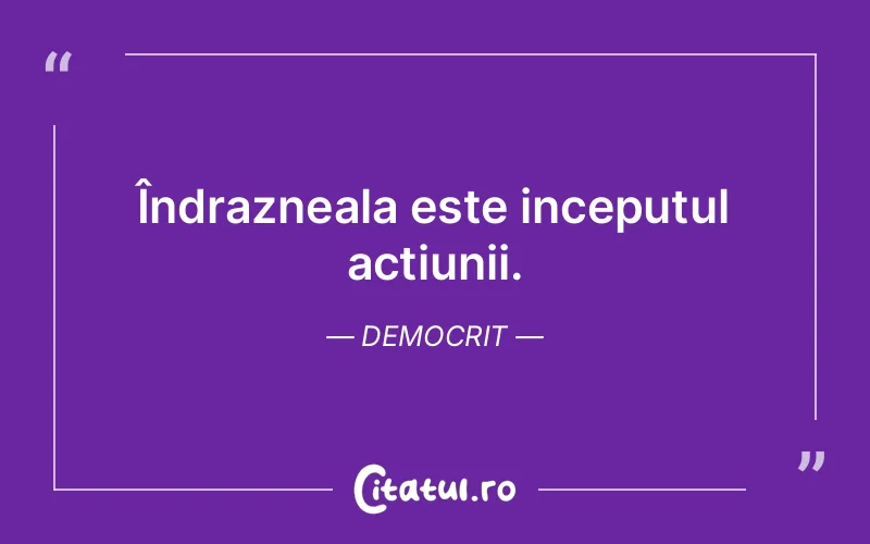 Citat Democrit - citate viata