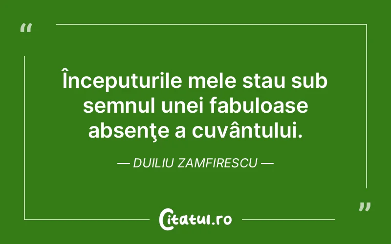 Citat Duiliu Zamfirescu - citate viata