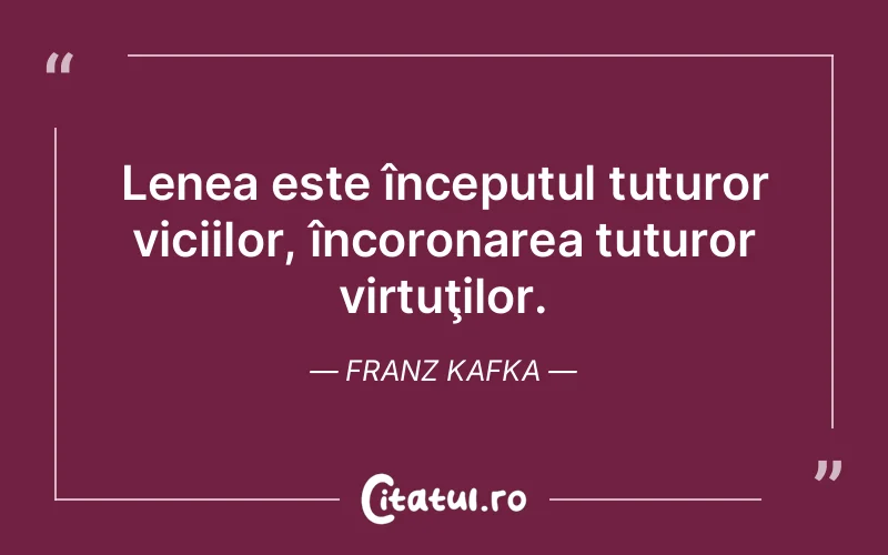 Citat Franz Kafka - citate viata