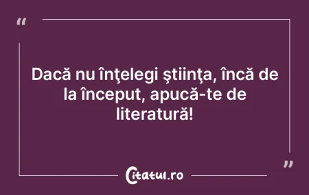La început a fost minciuna, apoi aceast...
