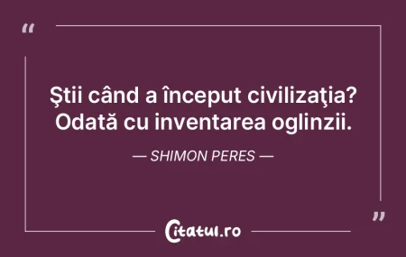 Fiecare zi ne obligă să o luăm de la ...