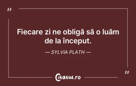 Începutul începe din noi fiecare şi n...