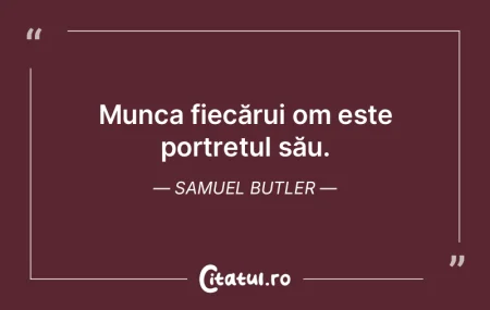 Nu stiu daca am talent, dar stiu sa munc...