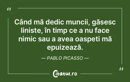 Cred în noroc. Cu cât muncesc mai mult...