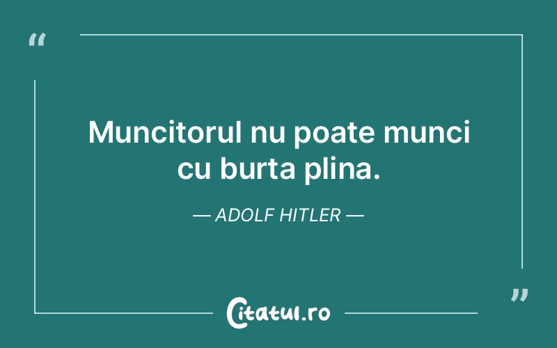 Citat Adolf Hitler - citate viata