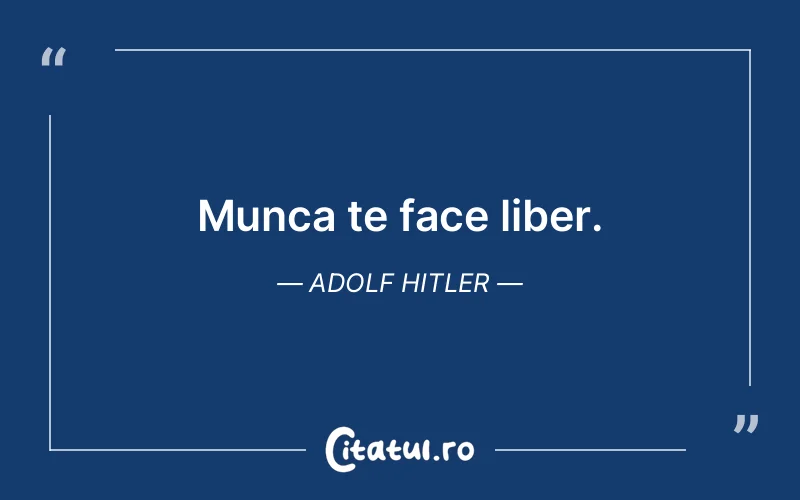 Citat Adolf Hitler - citate viata