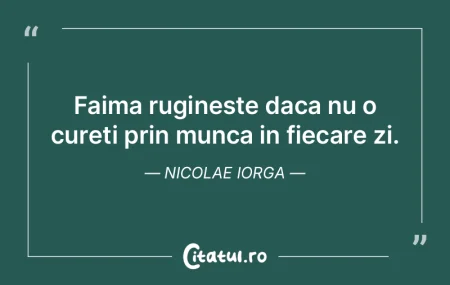 Munca este victorie. Ralph Waldo Emerson