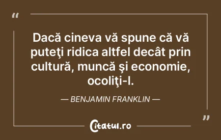 Orice am lua în considerare, munca este...